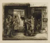 Horatio Nelson Poole, The Melting Pot, n.d., Etching on wove paper
