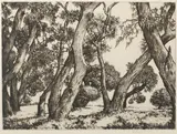 Various Artists, A Group of 5 Etchings, c. 1920 & c. 1985, A group of five etchings (one in color) on various papers, each signed in pencil, from various edition sizes