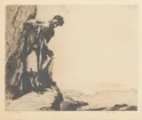 John Melville Kelly, Mapala, c. 1930, Drypoint and etching on wove paper