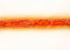 Shingo Francis, Bound for Eternity (Red Drift), 2006, watercolor on paper