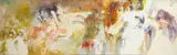 Irma Cavat, Reminiscences, oil on canvas