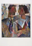 Jessica Rice, Tender Love, oil and lithograph on wove paper