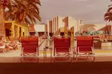 David Hockney, Untitled (Poolside), c. 1976, Chromogenic print; initialed in ink in the margin; this print is outside the edition of 25