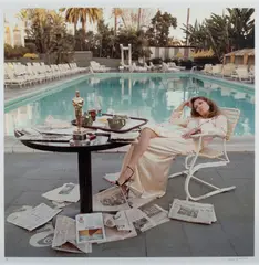 Terry O'Neill, Faye Dunaway, The Beverly Hills Hotel ('The Morning After'), 1977, Chromogenic print