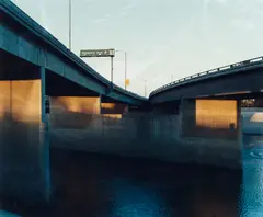 John Humble, 'The Los Angeles River at the I-91, North Long Beach' (from the series 'The Los Angeles River'), 2001, Chromogenic print; mounted
