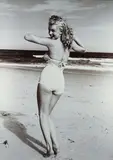 Andre de Dienes, Marilyn Monroe, Tobay Beach, 1949, Cibachrome print