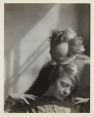 Edward Weston and Margrethe Mather by Imogen Cunningham, 1923, Gelatin silver print, sold Dec 2023