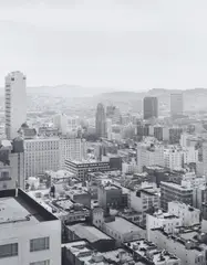 Mark Klett, Panorama of San Francisco from California Street Hill (portfolio), 1990, A portfolio of 13 gelatin silver prints (Fraenkel Gallery, San Francisco, 1990); each signed