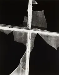 Broken Glass by Brett Weston, 1937, Oversized gelatin silver print, offered Dec 2023