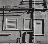 Untitled (Monterey Building Façade) by Brett Weston, 1974, Oversized gelatin silver print, offered Dec 2023