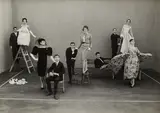 Bob Willoughby, California Fashion Designers with Models, 1959, Gelatin silver print; mounted, the photographer's copyright credit stamps on the reverse