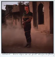 Annie Leibovitz, 'Clint Eastwood, Burbank, California', 1980, Silver dye bleach print; signed