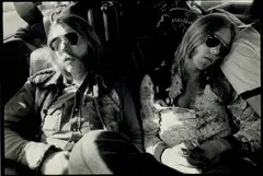Annie Leibovitz, Duane and Gregg Allman, Ventura, California, 1971, Gelatin silver print; flush-mounted