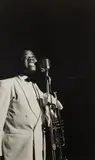 Bob Willoughby, Louis Armstrong and His All Stars, Bal Tavern, Los Angeles, 1952, Gelatin silver print