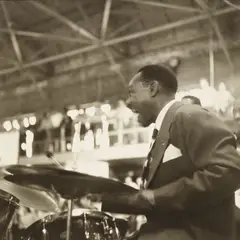 Bob Willoughby, 'Lionel Hampton at Hollywood Hi' (Hollywood High School), c. 1950, Gelatin silver print; titled in ink and the photographer's copyright credit reproduction limitation stamps on the reverse