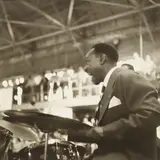 Bob Willoughby, 'Lionel Hampton at Hollywood Hi' (Hollywood High School), c. 1950, Gelatin silver print; titled in ink and the photographer's copyright credit reproduction limitation stamps on the reverse