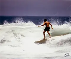 LeRoy Grannis, 'Tom Morey, Malibu', 1961, Chromogenic print