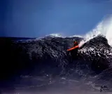 LeRoy Grannis, 'Kimo Hollinger, Waimea'