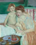 Blanche Whelan, Mother and Child, oil on canvas