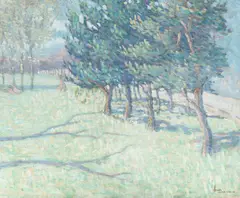 Rinaldo Cuneo, Belview, France, oil on canvas