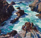 E. Charlton Fortune, Fishing from the Rocks
