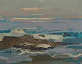 Si Chen Yuan, Calm Sea at Sunset