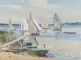 Mathias Alten, Sailing Boats Off Shore