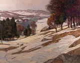 George Gardner Symons, Early Evening Light, circa 1926, oil on canvas