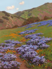 John Marshall Gamble, Joyous Spring, circa 1924, oil on canvas