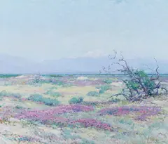 John Frost, The Flowering Desert, oil on canvas