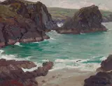 Paul Dougherty, A Calm Cove, oil on panel