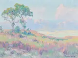 Maurice Braun, California Landscape, oil on canvas