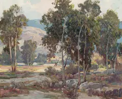 Eucalyptus Grove by Jack Wilkinson Smith, circa 1920, oil on canvas, offered Nov 2023