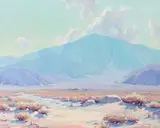 Victor Forsythe, San Jacinto, Palm Springs, oil on canvas