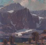 Edgar Alwin Payne, Sierra Vastness (No. 9), gouache on paper