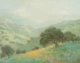 Frank Montague Moore, Poppies and Distant Sea