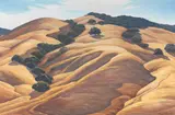 Ray Strong, Golden Valley, oil on board
