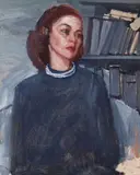 Alson S. Clark, Ann in Her Library