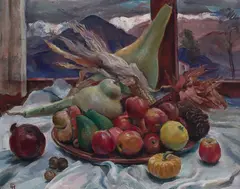 Ejnar Hansen, Spring Harvest, 1937, oil on canvas