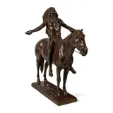Cyrus Edwin Dallin, Appeal to the Great Spirit, 1913, bronze with brown patina