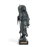 Richard V. Greeves, Bird Woman Study, bronze with green patina