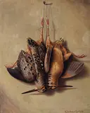 Richard La Barre Goodwin, Hanging Woodcock, oil on canvas
