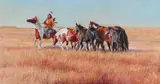John C. Gawne, Oglala Horse Whisperer, oil on canvas