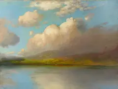 Julian Rix, Summer Landscape, oil on canvas