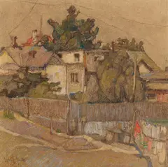 Isabel Hunter, Monterey Scenes (a group of two), first signed 'Isabel Hunter' (lower left), second unsigned