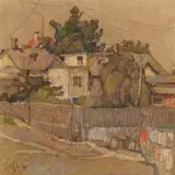 Isabel Hunter, Monterey Scenes (a group of two), first signed 'Isabel Hunter' (lower left), second unsigned