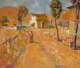 Selden Connor Gile, Destination, Marin County, circa 1938, oil on canvas