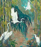 Jessie Arms Botke, Herons