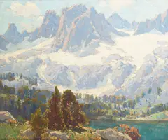 Edgar Alwin Payne, High Sierras, oil on canvas