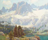 Edgar Alwin Payne, High Sierras, oil on canvas